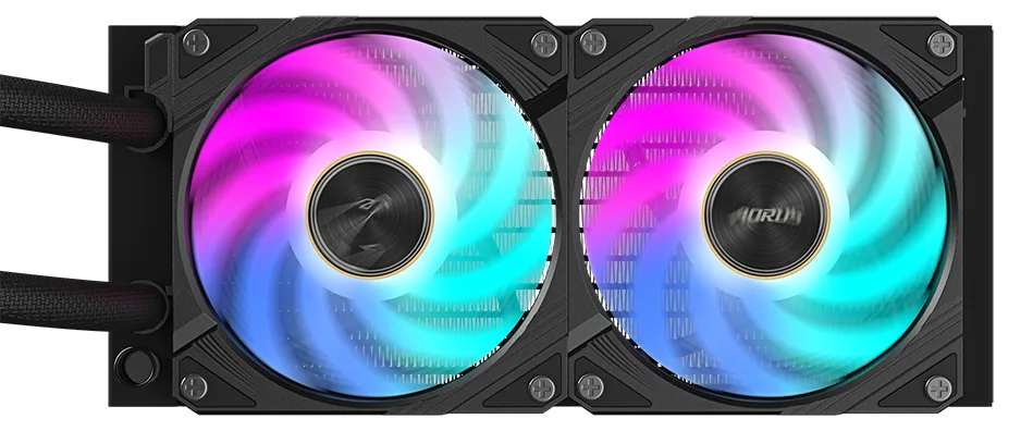 Gigabyte AORUS WATERFORCE X II 240 - Prozessor-Flüssigkeitskühlsystem - (für: AM4, TR4, LGA1200, LGA1700, AM5), Ansicht 4