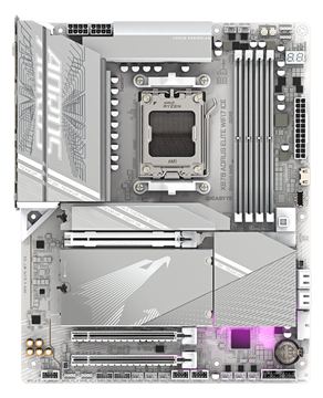 Gigabyte AORUS X870 ELITE WIFI7 ICE - Motherboard - ATX - Socket AM5 - AMD X870 Chipsatz - USB-C 3.2 Gen 2x2, USB4 von LumaTech