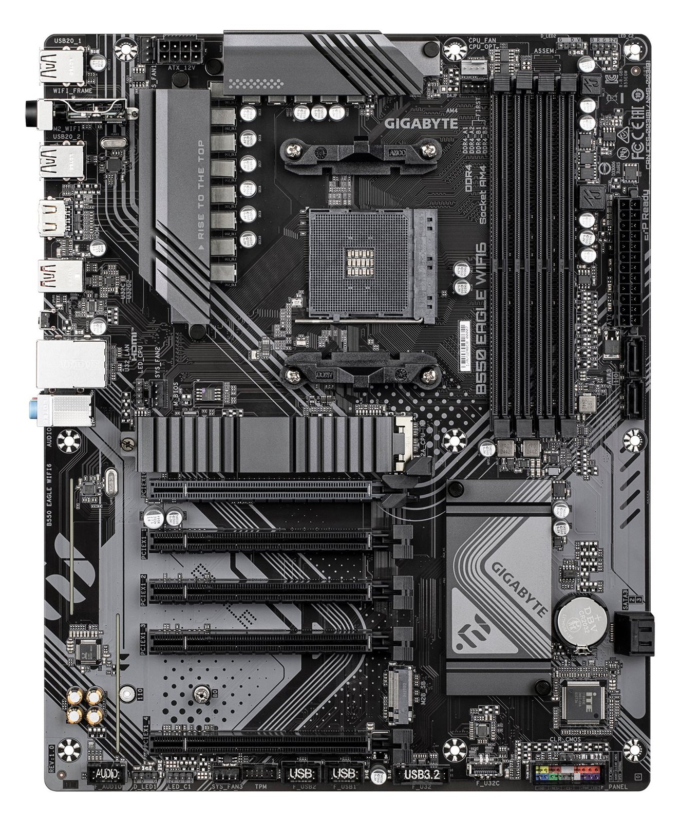 Gigabyte B550 EAGLE WIFI6 - Motherboard - ATX - Socket AM4 - AMD B550 Chipsatz - Onboard-Grafik (CPU erforderlich) von LumaTech