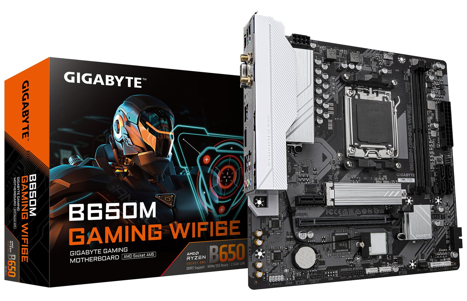 Gigabyte B650M GAMING WIFI6E - Motherboard - micro ATX - Socket AM5 - AMD B650 Chipsatz - (CPU erforderlich) von LumaTech
