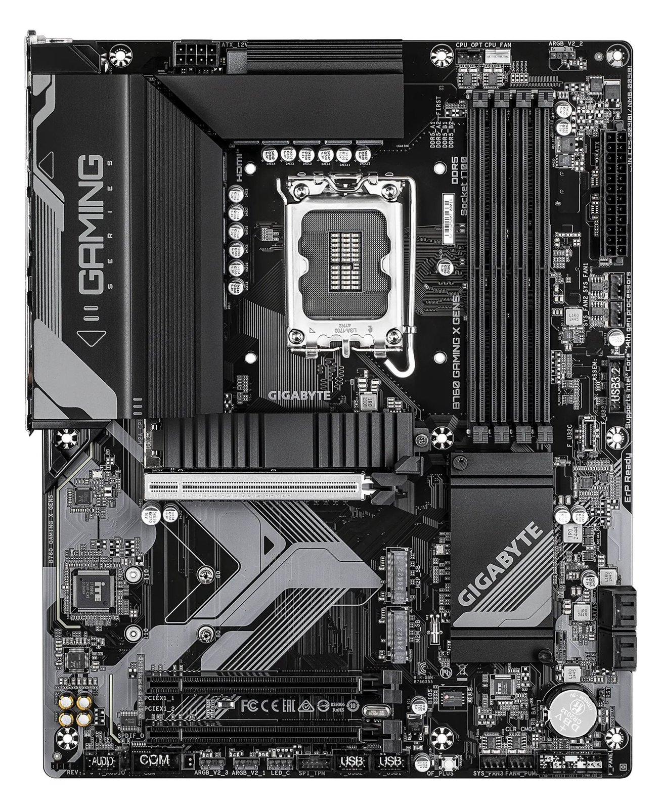 Gigabyte B760 GAMING X GEN5 - Motherboard - ATX - LGA1700-Sockel - B760 Chipsatz - USB-C 3.2 Gen2, USB-C 3.2 Gen 1… von LumaTech
