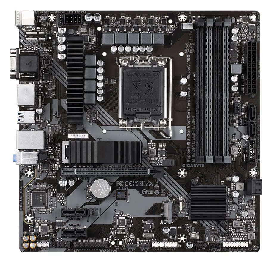 Gigabyte B760M DS3H DDR4 - 1.0 - Motherboard - micro ATX - LGA1700-Sockel - B760 Chipsatz von LumaTech