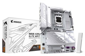 Gigabyte B850 AORUS ELITE WF7 ICE ATX Mainboard - AM5 - DDR5 von LumaTech