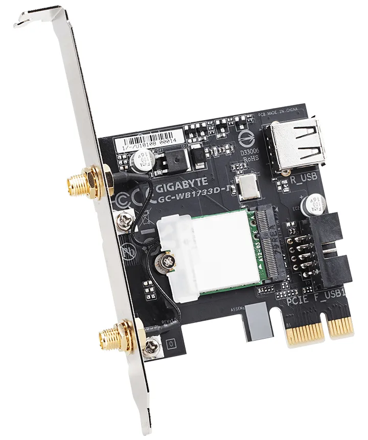 Gigabyte GC-WB1733D-I (rev. 1.0) - Netzwerkadapter, Ansicht 2