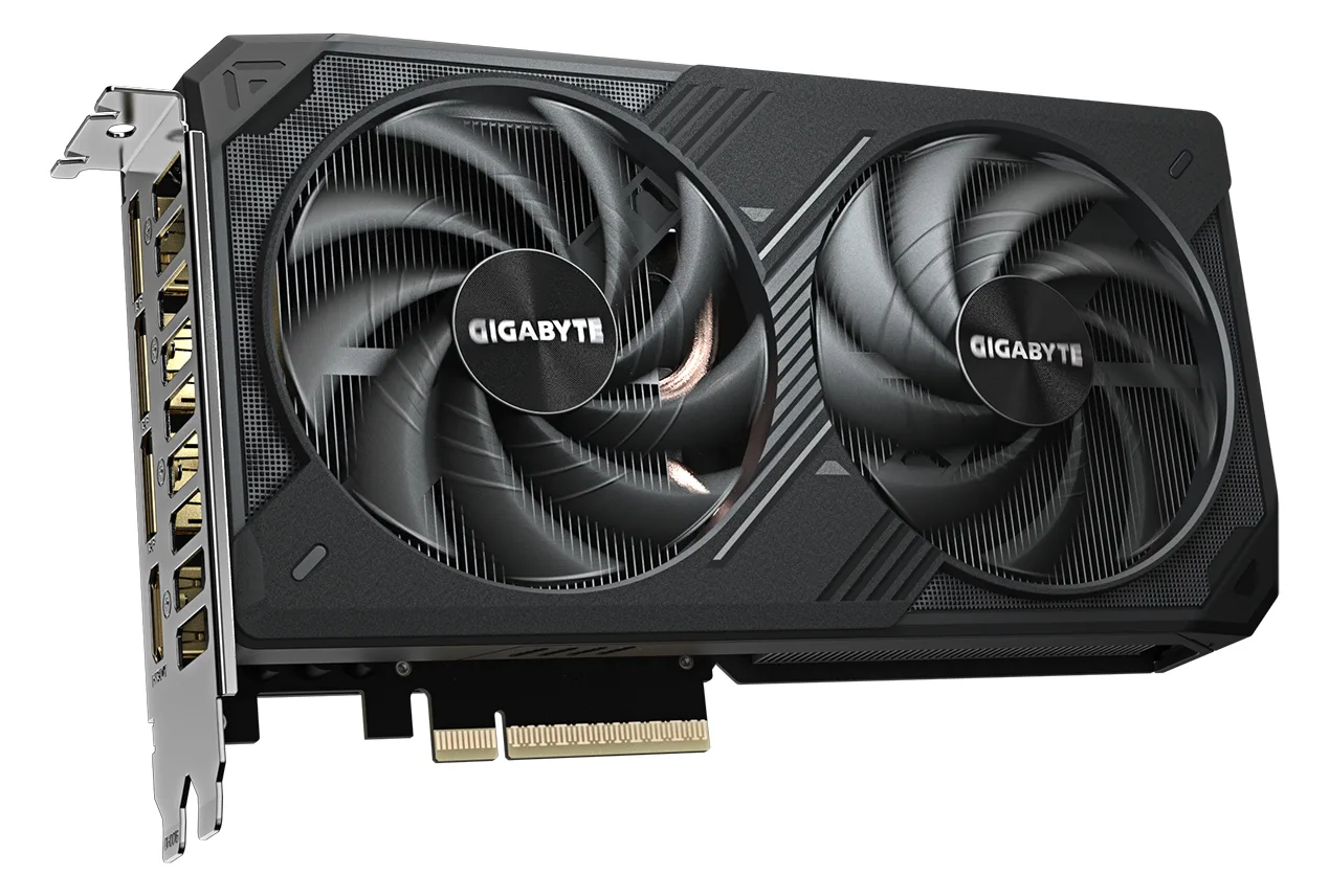 Gigabyte GeForce RTX 5060 Ti WINDFORCE OC 16G, Ansicht 4