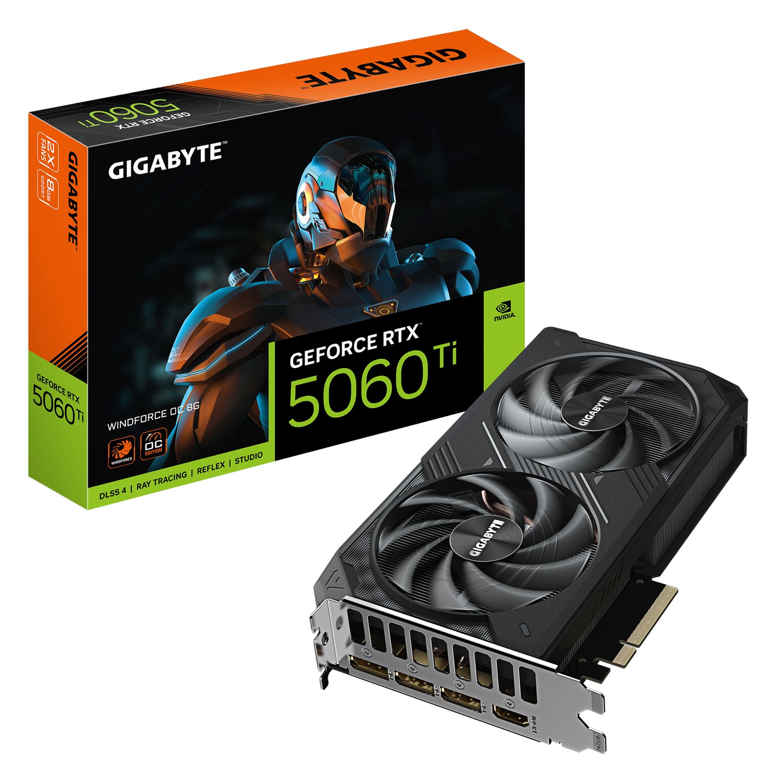 Gigabyte GeForce RTX 5060 Ti WINDFORCE OC 8G von LumaTech