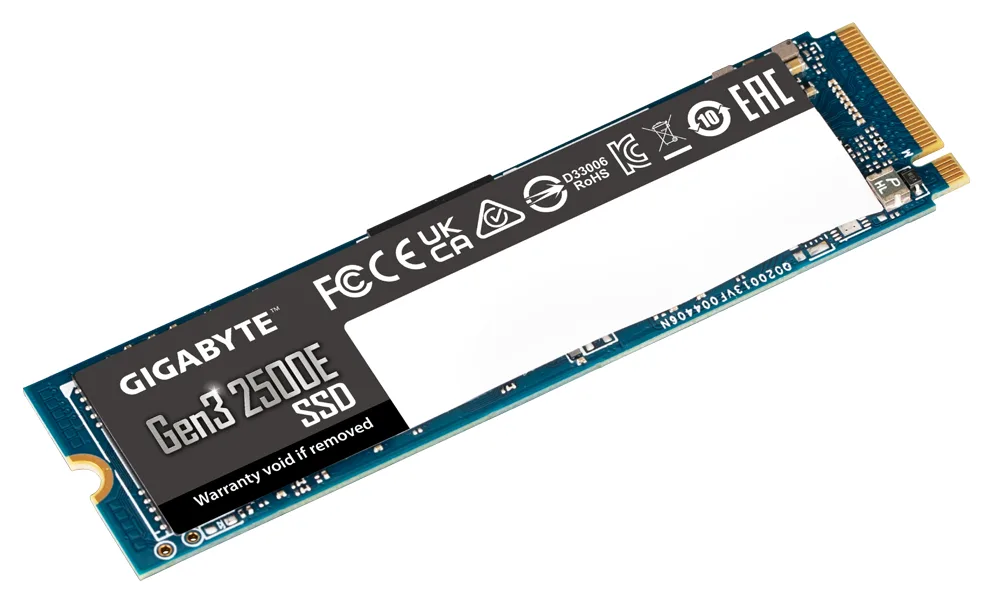Gigabyte Gen3 2500E - SSD - 500 GB - intern - M.2 2280 - PCIe 3.0 x4 (NVMe), Ansicht 4