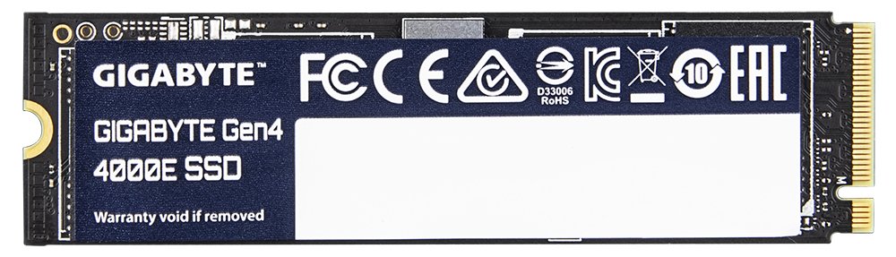 Gigabyte Gen4 4000E - SSD - 1 TB - intern - M.2 2280 - PCIe 4.0 x4 (NVMe)