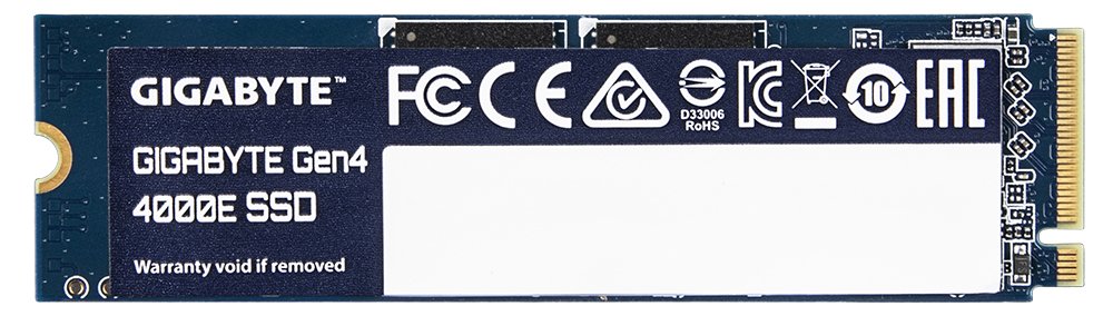 Gigabyte Gen4 4000E - SSD - 500 GB - intern - M.2 2280 - PCIe 4.0 x4 (NVMe)
