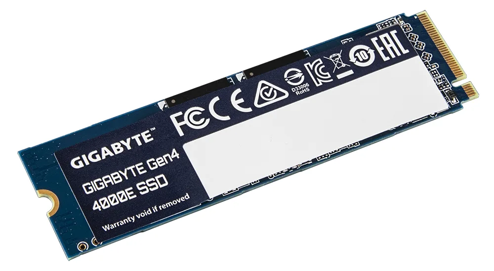 Gigabyte Gen4 4000E - SSD - 500 GB - intern - M.2 2280 - PCIe 4.0 x4 (NVMe), Ansicht 2