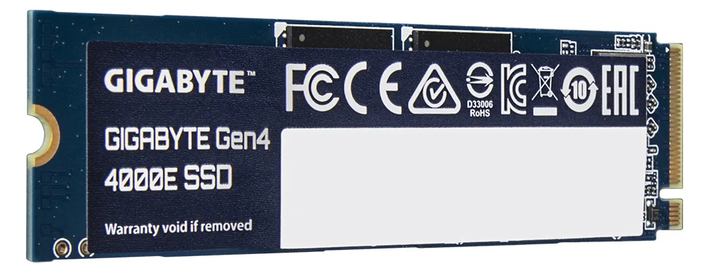 Gigabyte Gen4 4000E - SSD - 500 GB - intern - M.2 2280 - PCIe 4.0 x4 (NVMe), Ansicht 3
