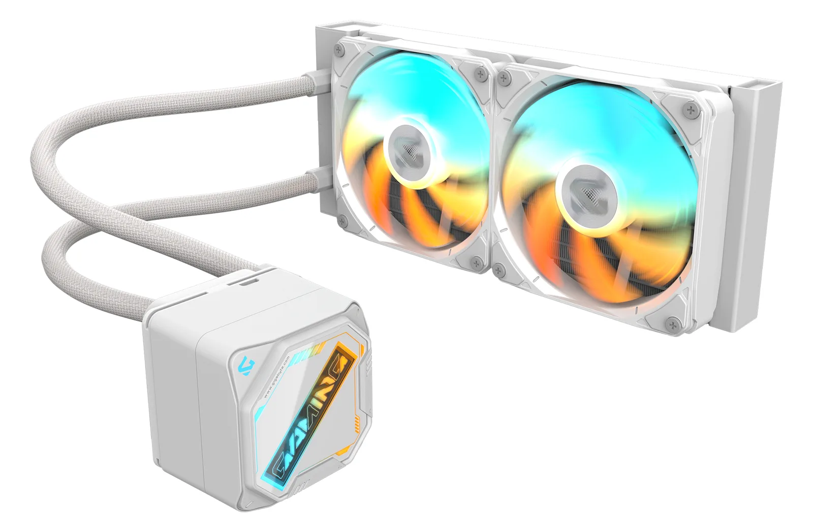 Gigabyte GME 240 ICE Wasserkühlung für AMD und Intel CPU Weiß - CPU-Kuehler - 35.8 - CPU-Kühler - 35,8 dB, Ansicht 2