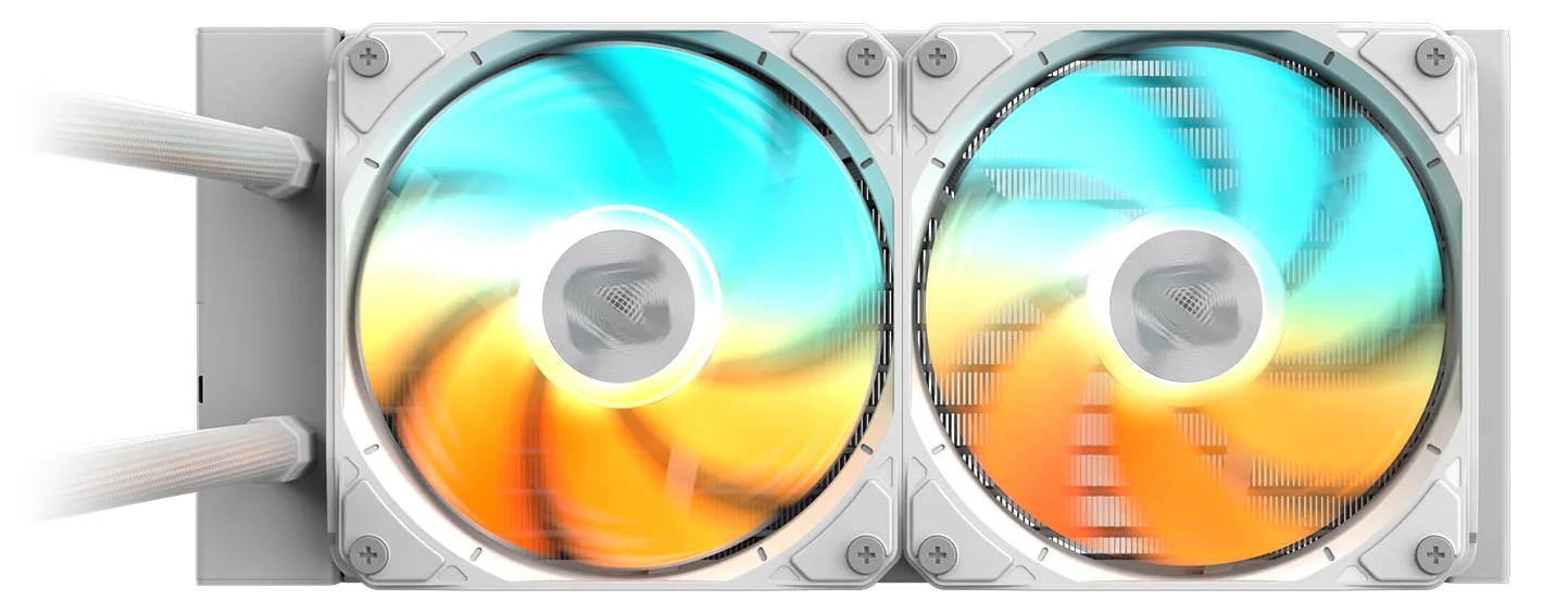 Gigabyte GME 240 ICE Wasserkühlung für AMD und Intel CPU Weiß - CPU-Kuehler - 35.8 - CPU-Kühler - 35,8 dB, Ansicht 4