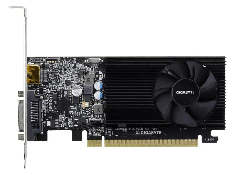 Gigabyte GT 1030 Low Profile D4 2G - Grafikkarten, Ansicht 3