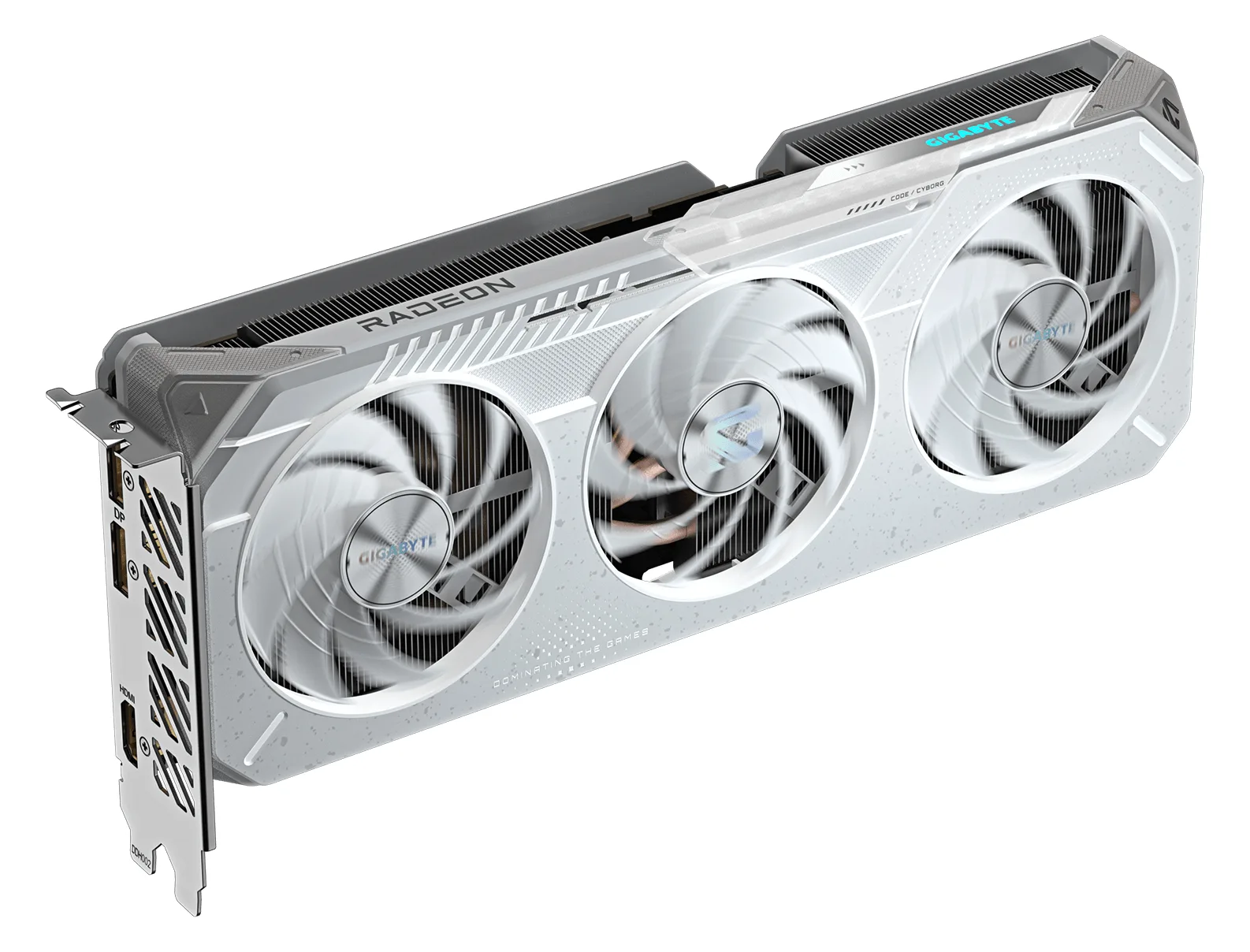 Gigabyte GV-R906XGAMINGOCICE-16GD Gaming Radeon RX 9060 XT OC ICE GDDR6 - Grafikkarte - PCI-Express, Ansicht 2
