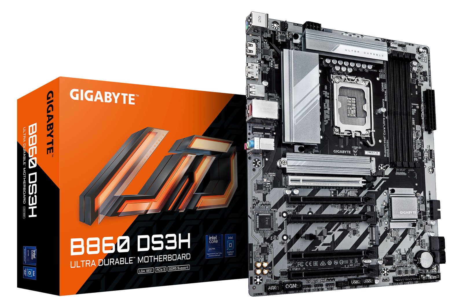 Gigabyte MB GBT Intel 1851 B860 DS3H - ATX - USB 3.2 von LumaTech