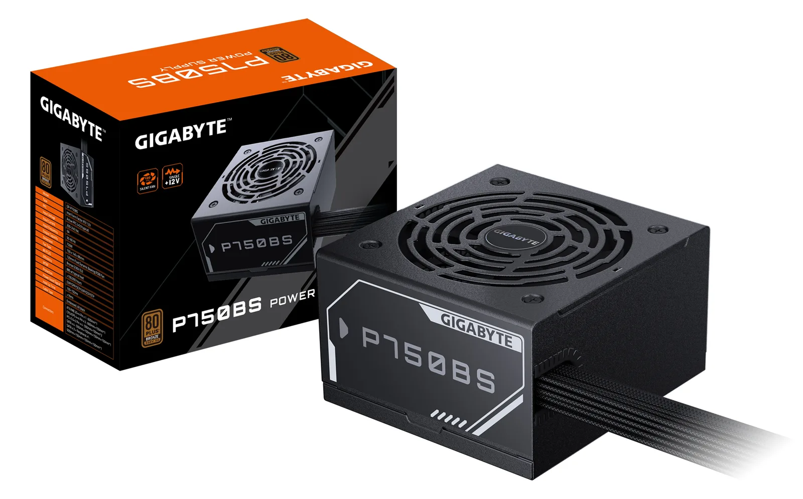 Gigabyte Netzteil P750BS 750Watt - PC-/Server Netzteil, Ansicht 2