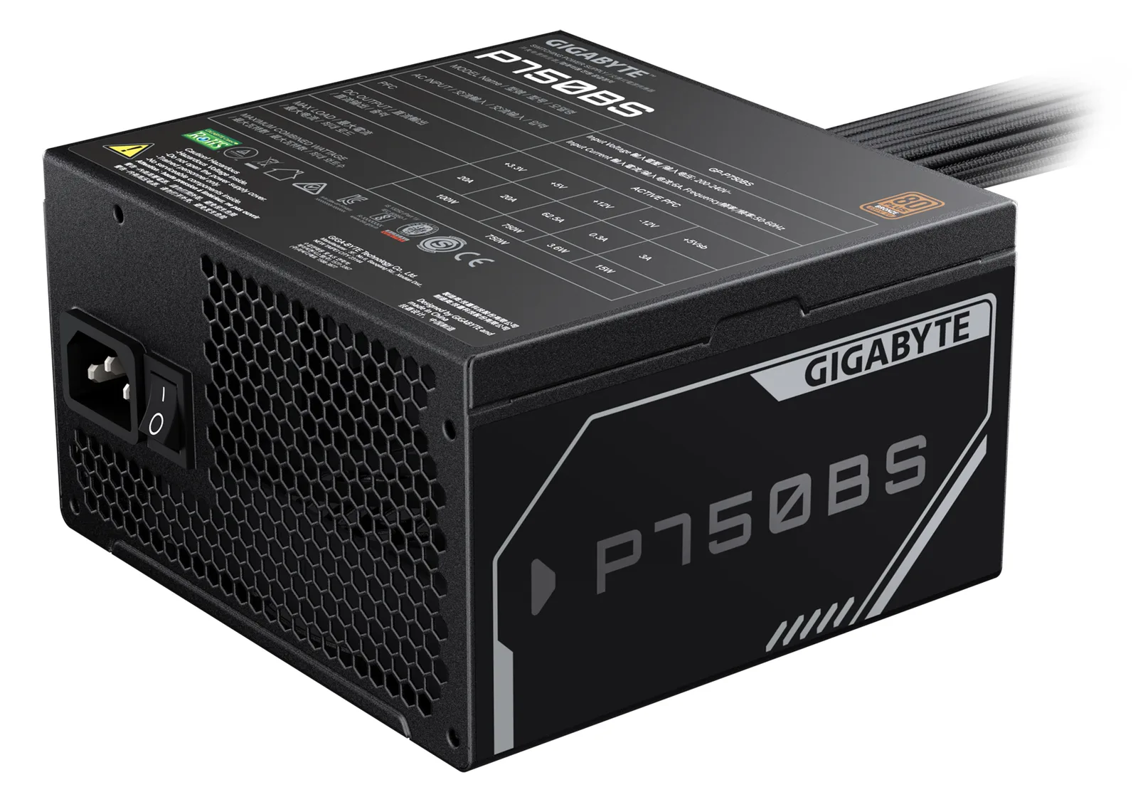 Gigabyte Netzteil P750BS 750Watt - PC-/Server Netzteil, Ansicht 5