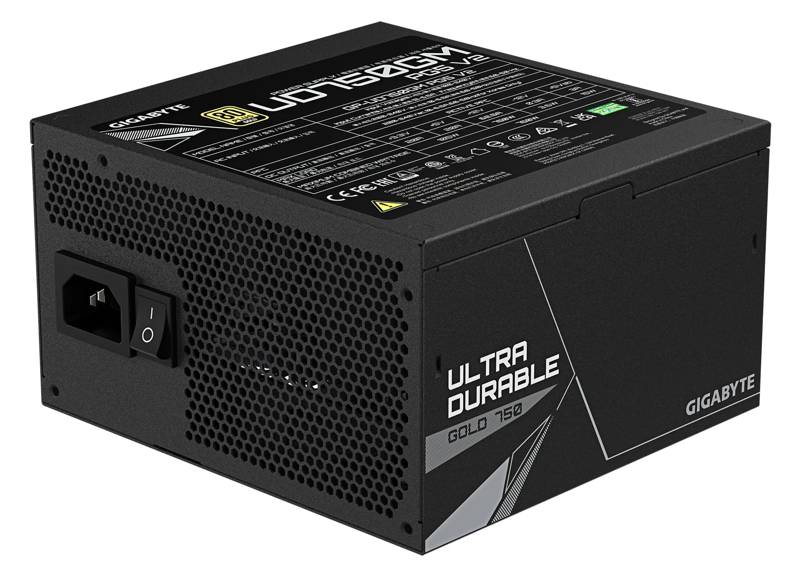 Gigabyte UD750GM PG5 V2 - Netzteil (intern) - ATX12V 3.1/ EPS12V, Ansicht 5