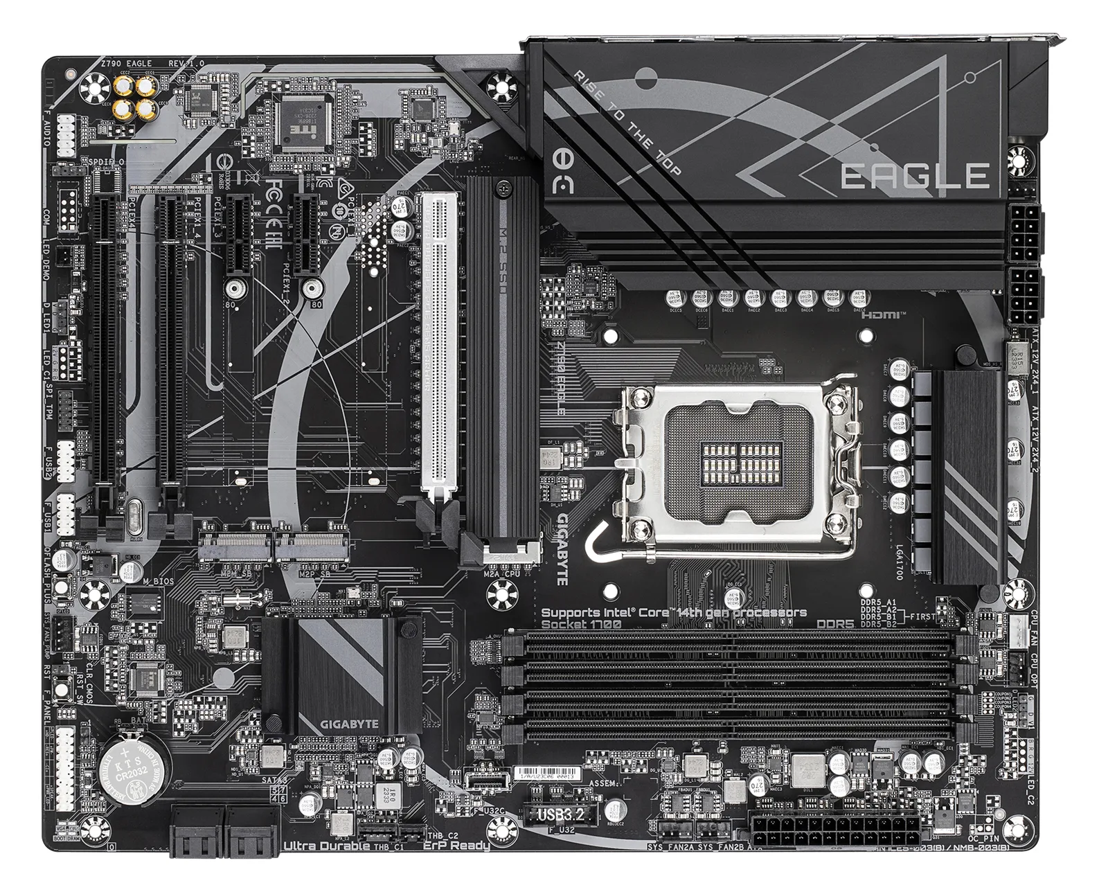 Gigabyte Z790 EAGLE (Z790,S1700,ATX,DDR5) - ATX - Intel 1700, Ansicht 4