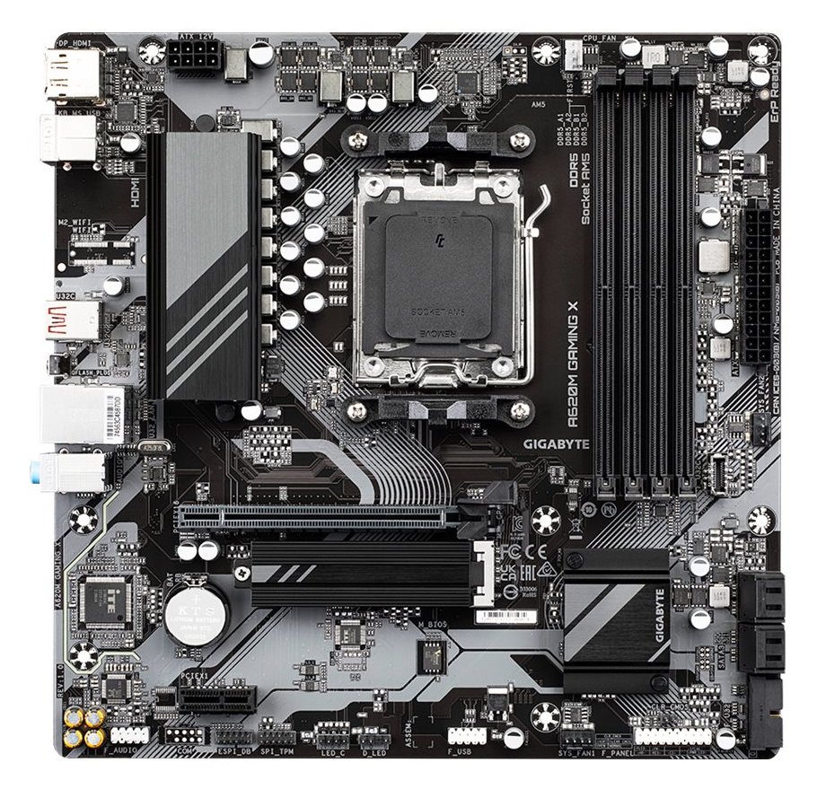 Gigabyte A620M GAMING X - Motherboard - micro ATX - Socket AM5 - AMD A620 Chipsatz von LumaTech
