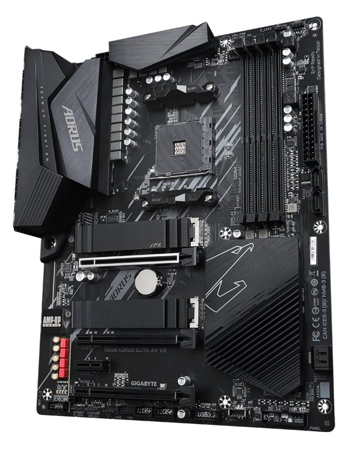 Gigabyte B550 AORUS ELITE AX - 1.0 - Motherboard - ATX - Socket AM4 - AMD B550 Chipsatz von LumaTech