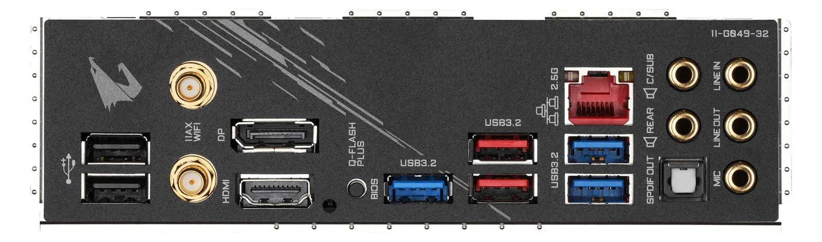 Gigabyte B550 AORUS ELITE AX - 1.0 - Motherboard - ATX - Socket AM4 - AMD B550 Chipsatz, Ansicht 2