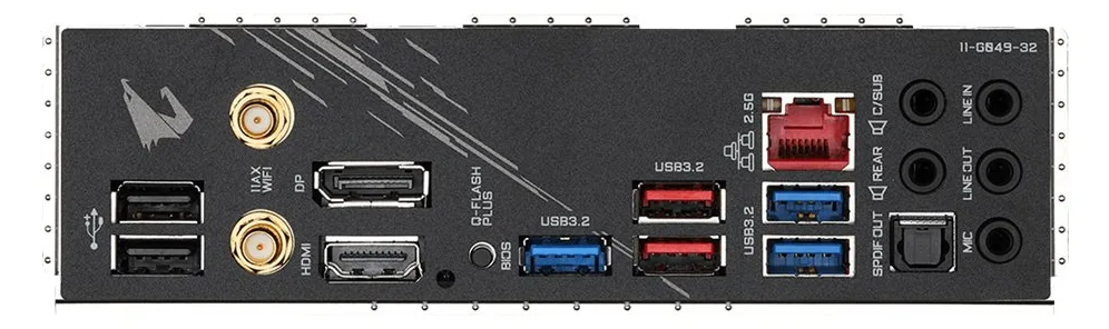 Gigabyte B550 AORUS ELITE AX - 1.0 - Motherboard - ATX - Socket AM4 - AMD B550 Chipsatz, Ansicht 4