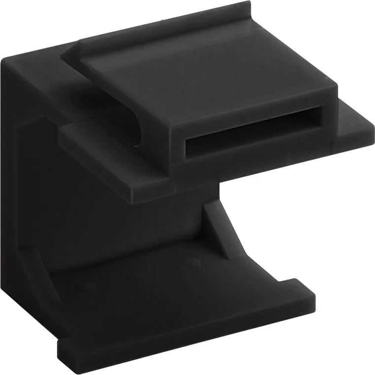 Goobay 79990 - Staubschutzabdeckung - Kunststoff - Schwarz - 16,7 mm - 4 Stück(e), Ansicht 2