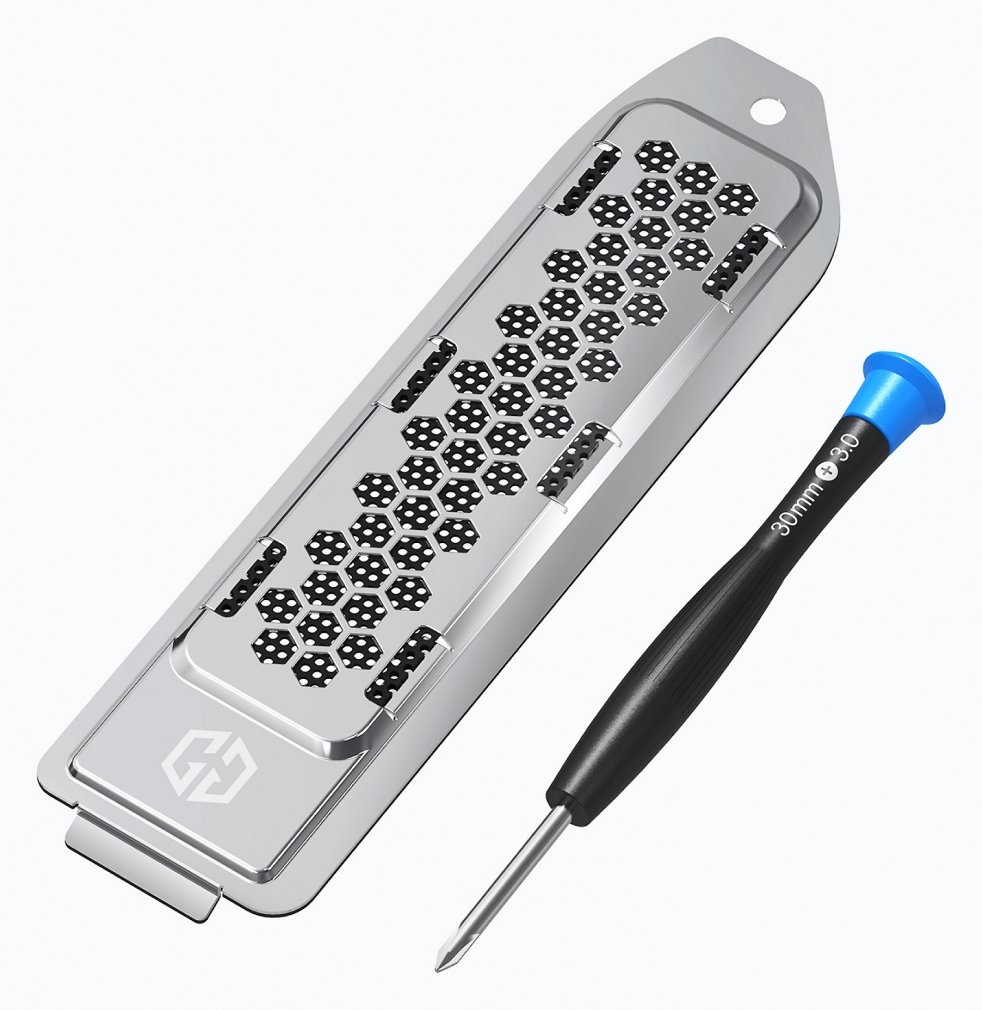 GrauGear Metall-Waermeableitungsabdeckung für PS5 M.2 SSD