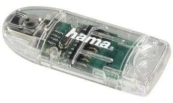 Hama Kartenleser - 8-in-1 (MMC, SD, miniSD, microSD, MMCplus, SDHC), Ansicht 2