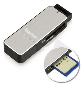 Hama Kartenleser (MMC, SD, microSD, SDHC, microSDHC, SDXC, microSDXC), Ansicht 3