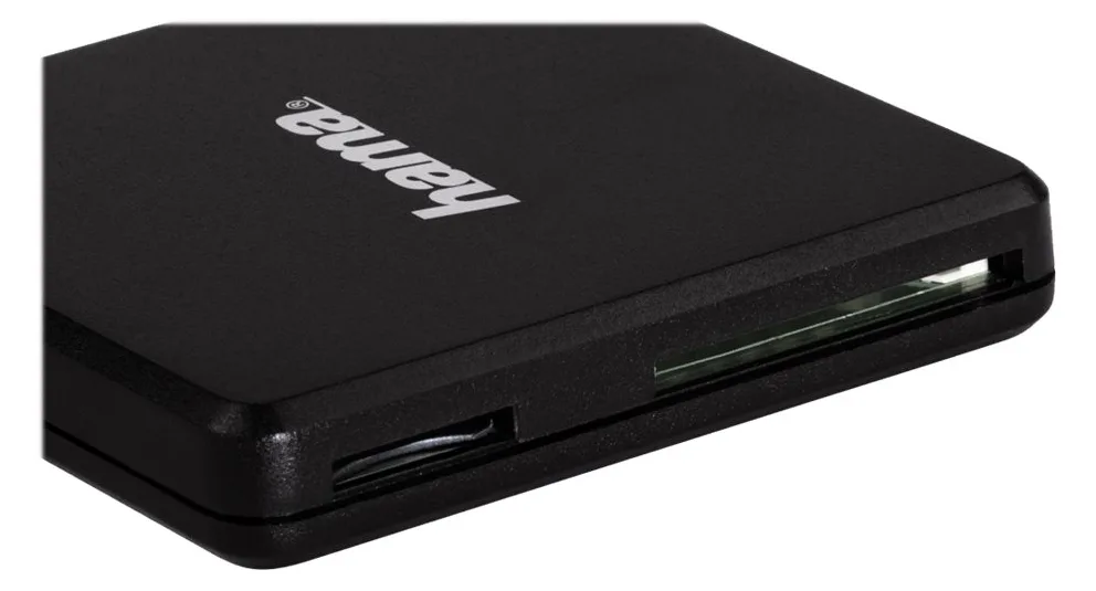 Hama USB 3.0 Multi-Card Reader - Kartenleser (CF I, SD, microSD, MMCplus, SDHC, microSDHC, SDXC, microSDXC), Ansicht 2