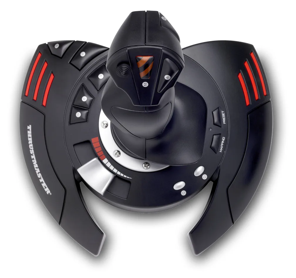 Hercules Thrustmaster T-Flight Stick X - Joystick - 12 Tasten, Ansicht 3