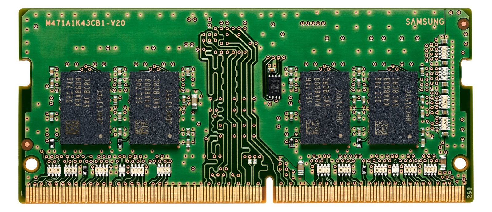 HP DDR4 - Modul - 8 GB - SO DIMM 260-PIN - 3200 MHz / PC4-25600 - 1.2 V - ungepuffert - non-ECC - für Elite Slice G2 von LumaTech