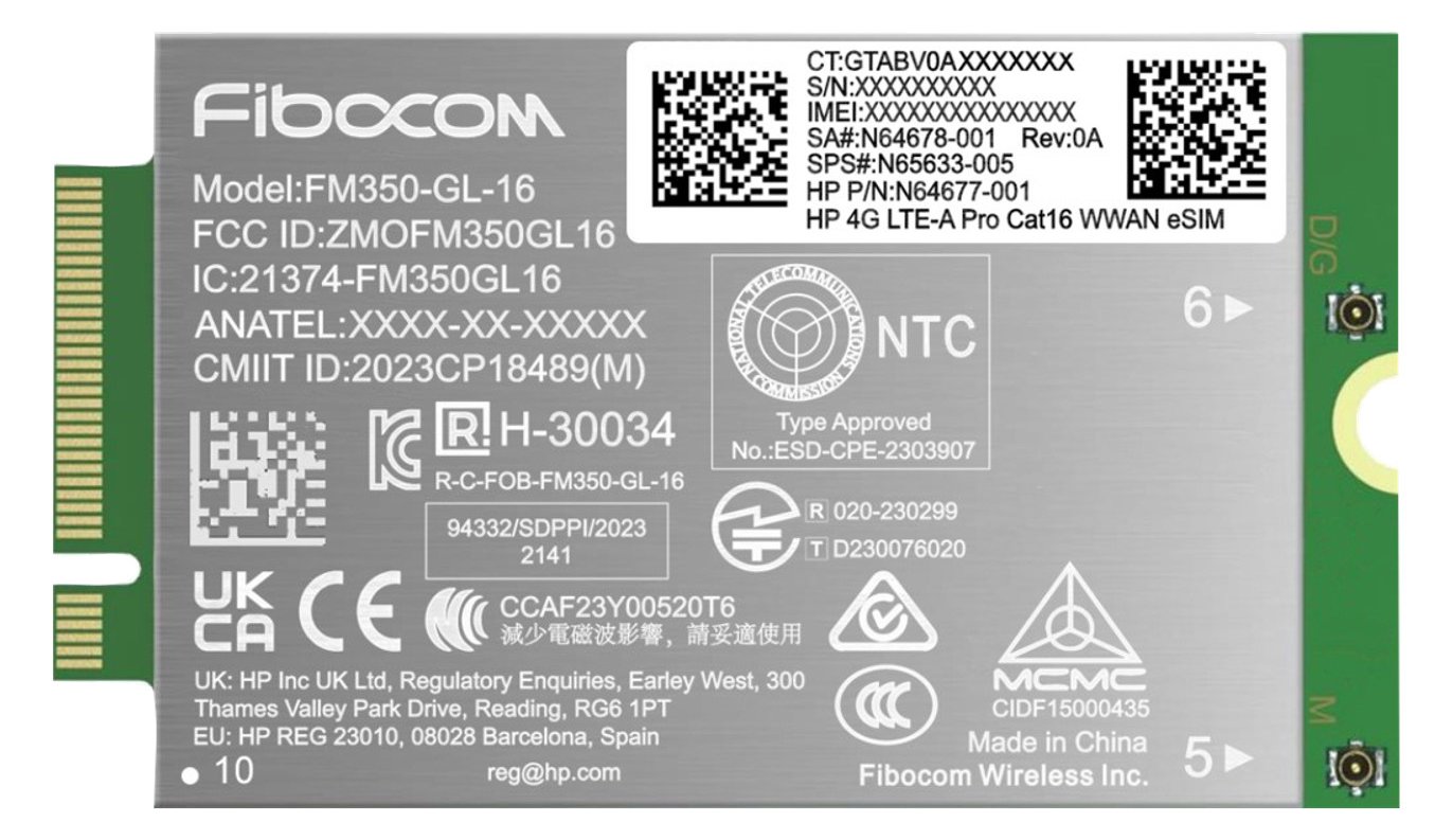 HP  Drahtloses Mobilfunkmodem - 4G LTE Advanced