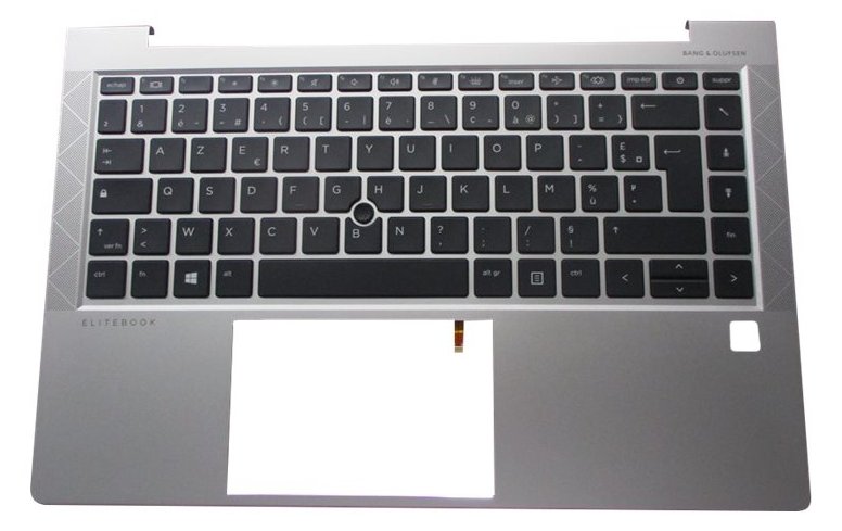HP  Ersatztastatur Notebook - hinterleuchtet - TL: Französisch, AZERTY
