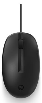 HP 125 - Maus - kabelgebunden - USB - Schwarz von LumaTech