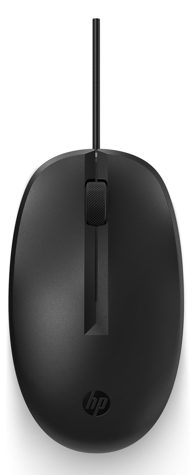 HP 125 - Maus - kabelgebunden - USB - Schwarz