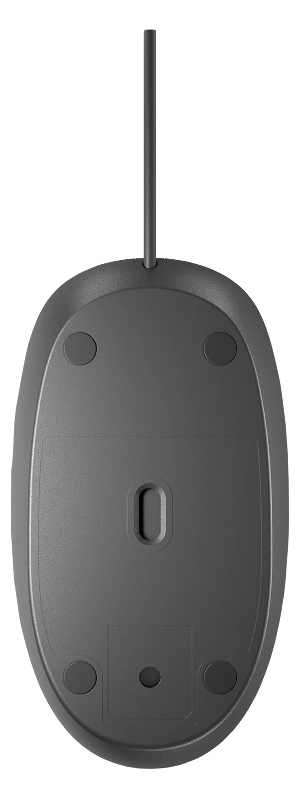 HP 125 - Maus - kabelgebunden - USB - Schwarz - China, Ansicht 2