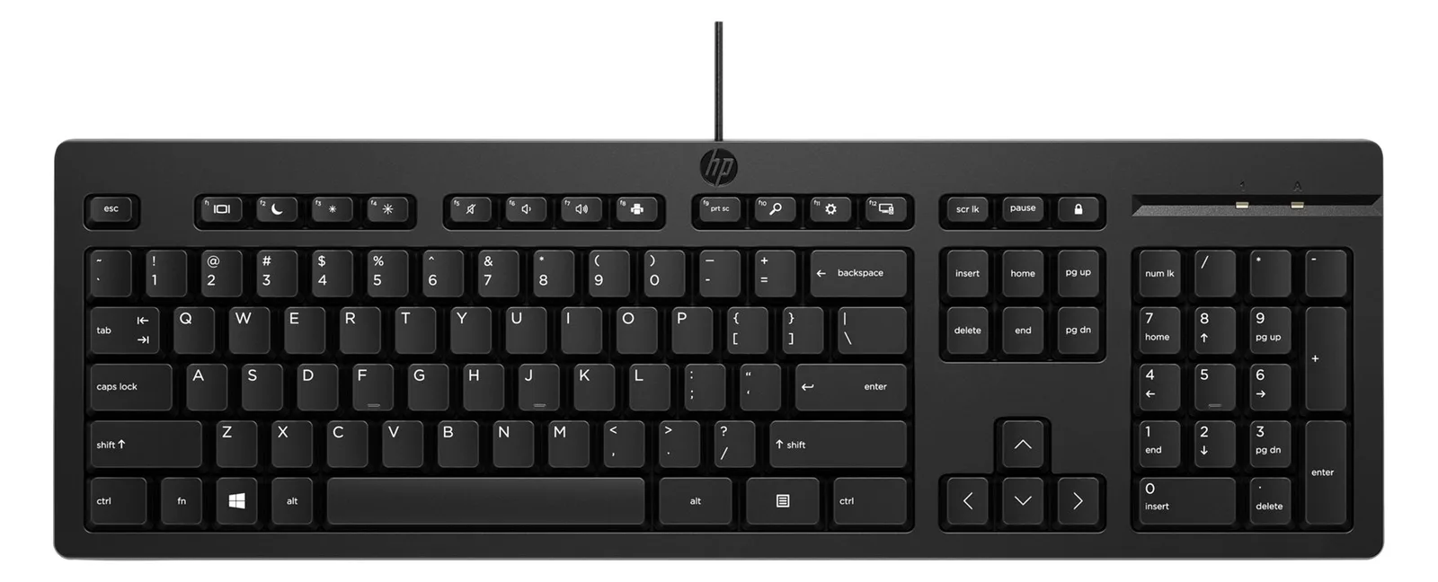 HP 125 - Tastatur - USB - für HP 245 G9, 295 G8 - TL: Italienisch, QWERTY, Ansicht 2