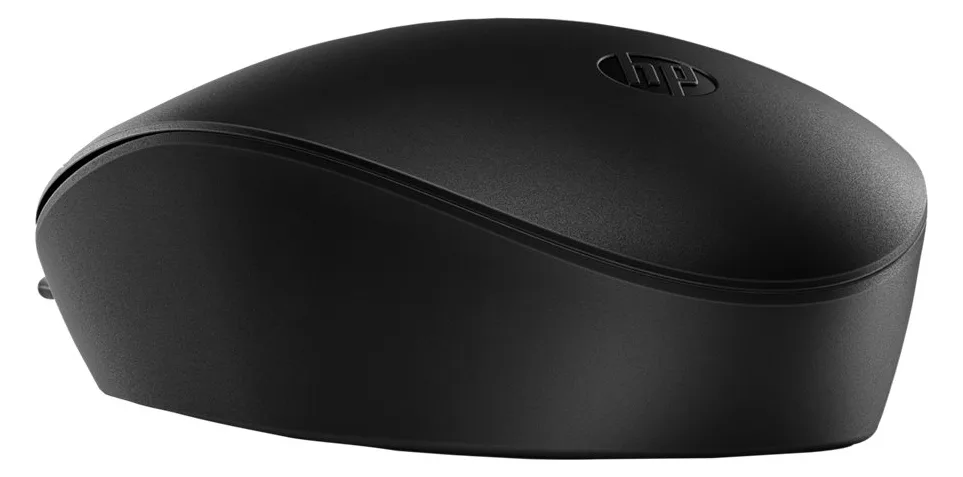 HP 128 - Maus - Laser - kabelgebunden - Schwarz, Ansicht 4