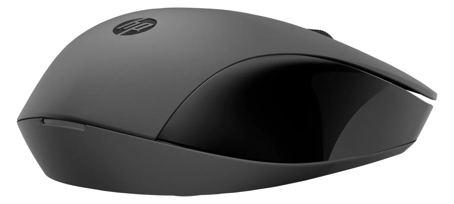 HP 150 - Maus - Für Rechtshänder - optisch - 3 Tasten - kabellos - 2.4 GHz - kabelloser Empfänger (USB), Ansicht 3