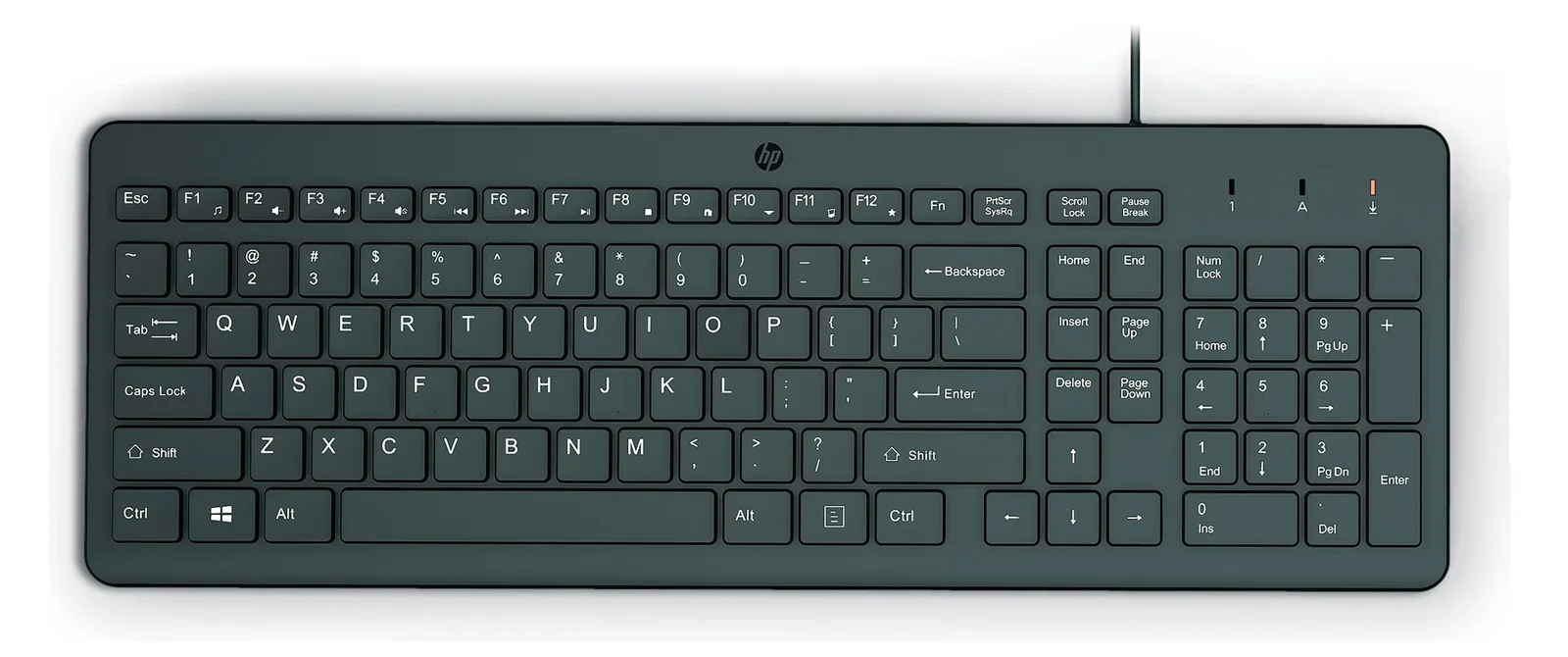 HP 150 - Tastatur - Schwarz - für Victus by HP Laptop 15, 16 - TL: Deutsch, QWERTZ, Ansicht 3