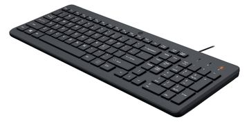 HP 150 - Tastatur - USB - TL: UK, QWERTY von LumaTech