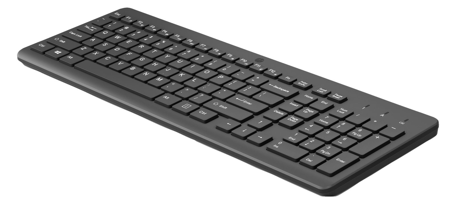 HP 225 - Tastatur - 2,5-Zonen-Layout - kabellos - TL: Nordisch, QWERTY