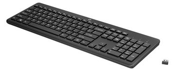 HP 230 - Tastatur - kabellos - 2.4 GHz - TL: Deutsch, QWERTZ von LumaTech