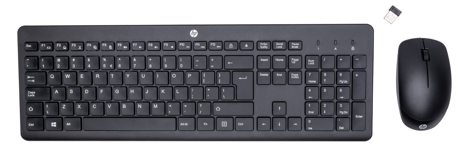 HP 230 - Tastatur-und-Maus-Set - kabellos - TL: UK, QWERTY