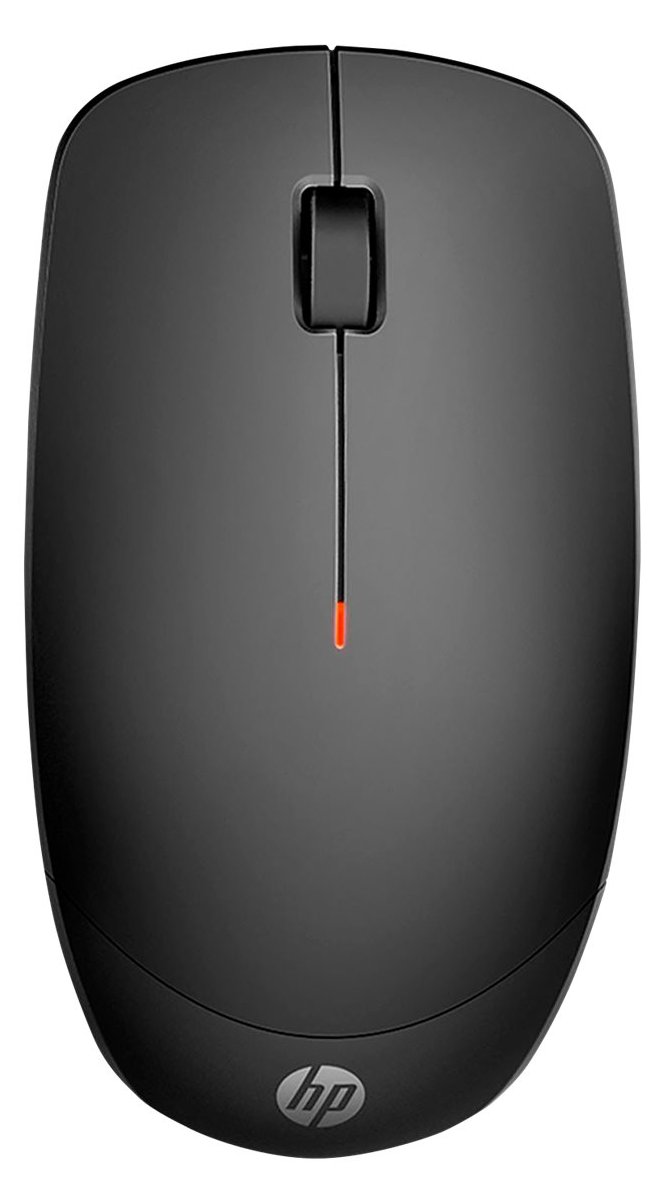 HP 235 Slim - Maus - optisch - 3 Tasten - kabellos - 2.4 GHz - kabelloser Empfänger (USB)