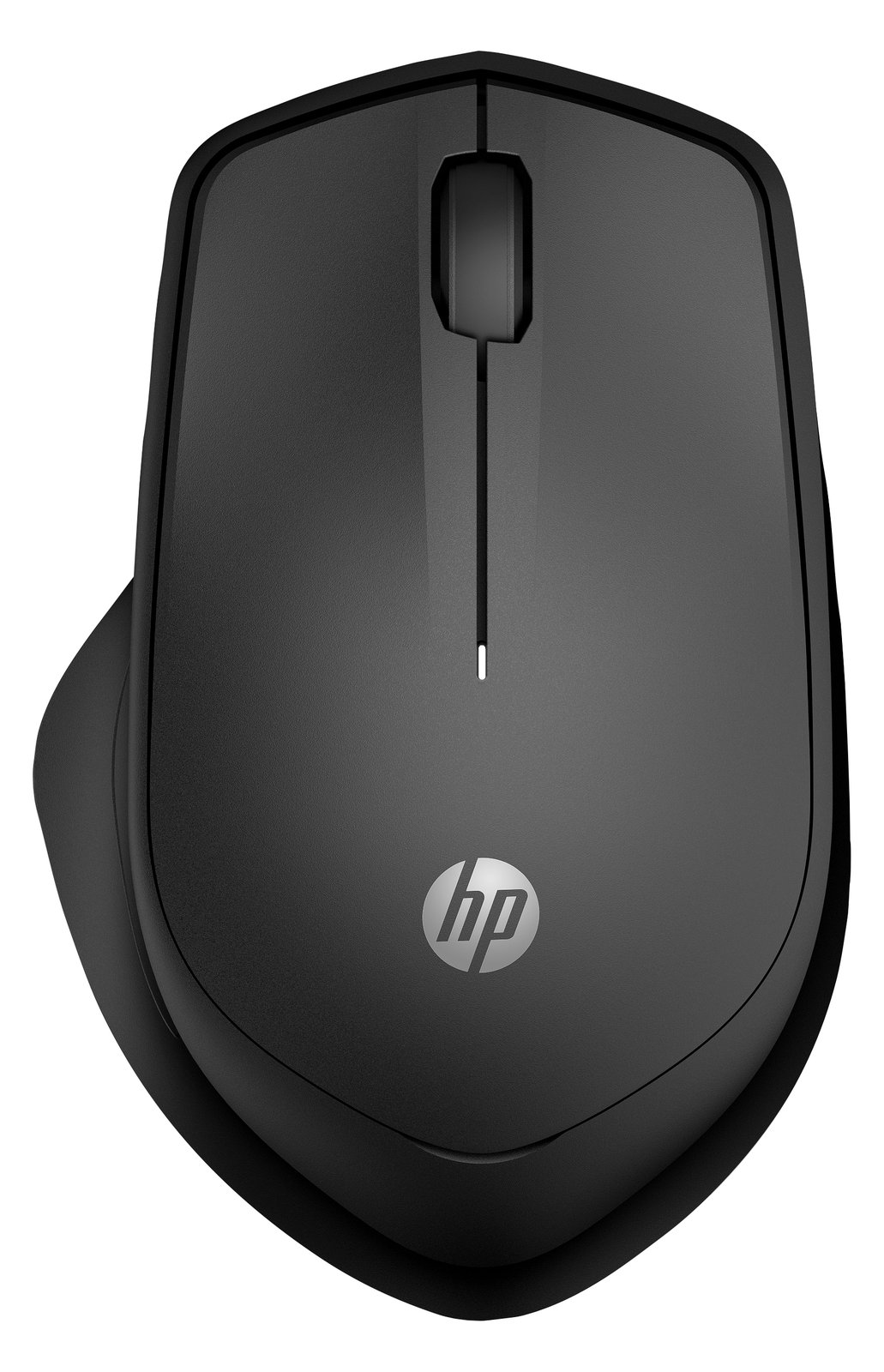 HP 285 Silent - Maus - ergonomisch - optisch - kabellos - 2.4 GHz - kabelloser Empfänger (USB)